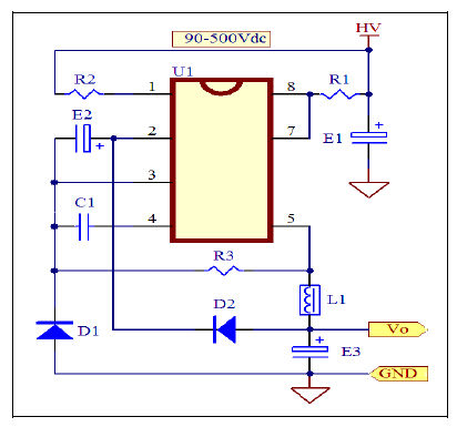 220v轉12v-220v轉5v電路圖-高耐壓IC，電源模塊